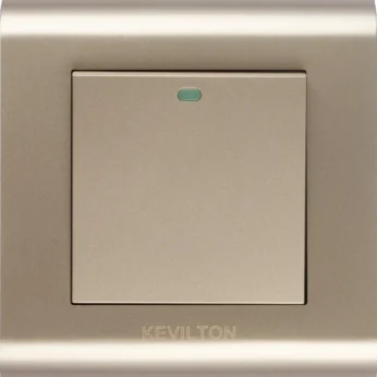 1 Gang 2 Way Switch-Modular Series-Gold-Kevilton