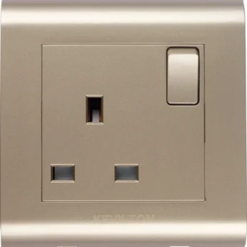 13A Socket-Modular Series-Gold-Kevilton