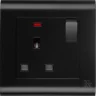 13A socket with neon