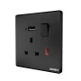 13A socket with USB