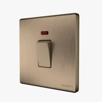 20A Switch Socket-With Neon-Premium Gold-Connect