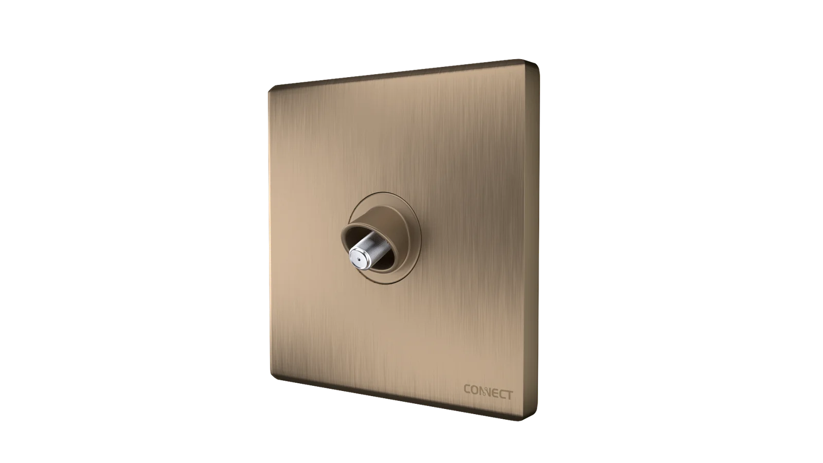 Satellite Antenna Socket-Premium Gold-Connect satellite socket