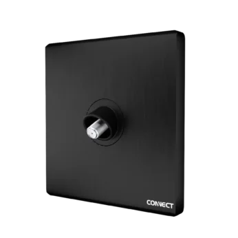 Satellite Antenna Socket-Ultimate Black-Connect