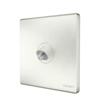 Satellite Antenna Socket-Pearl White-Connect