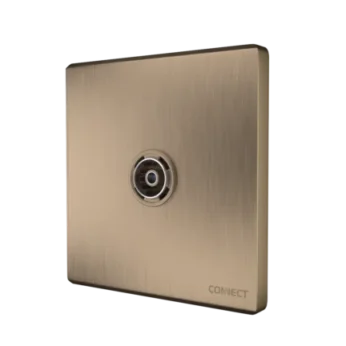 TV Antenna Socket-Premium Gold-Connect