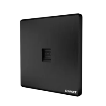 Telephone Socket-Ultimate Black-Connect