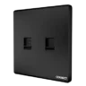 Telephone + Computer Socket