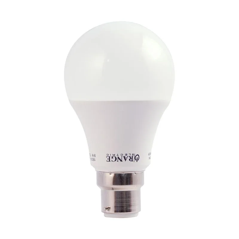 LED Bulb-Orange-9W-B22(Pin Type)-Warm White-3000K LED 9W pin type bulb