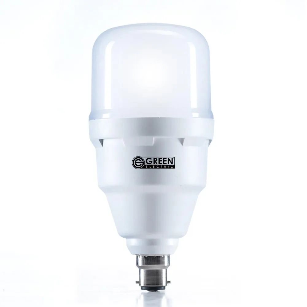 LED High Power Bulb-Green-30W-B22(Pin Type)-Daylight-Cool White-6500K LED High Power B22 Pin Type Bulb