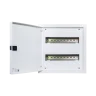 Metal Enclosure 2 Row 28 Way