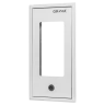 Metal Water Meter Box 222mm x 422mm x 50mm-Orange