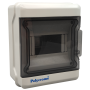 water proof IP 66 Plastic Enclosure Box 6 Way Surface