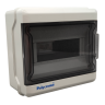 Water proof IP 66 Plastic Enclosure Box 9 Way Surface