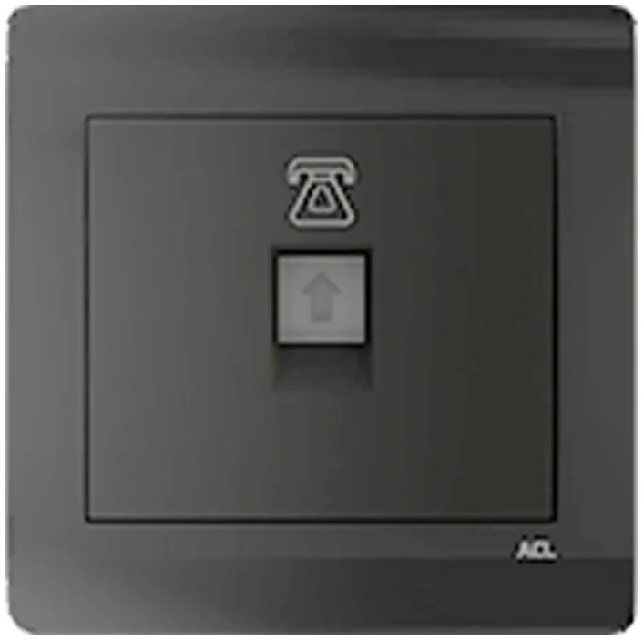 Telephone Socket-Elegance Series-Grey-ACL telephone socket