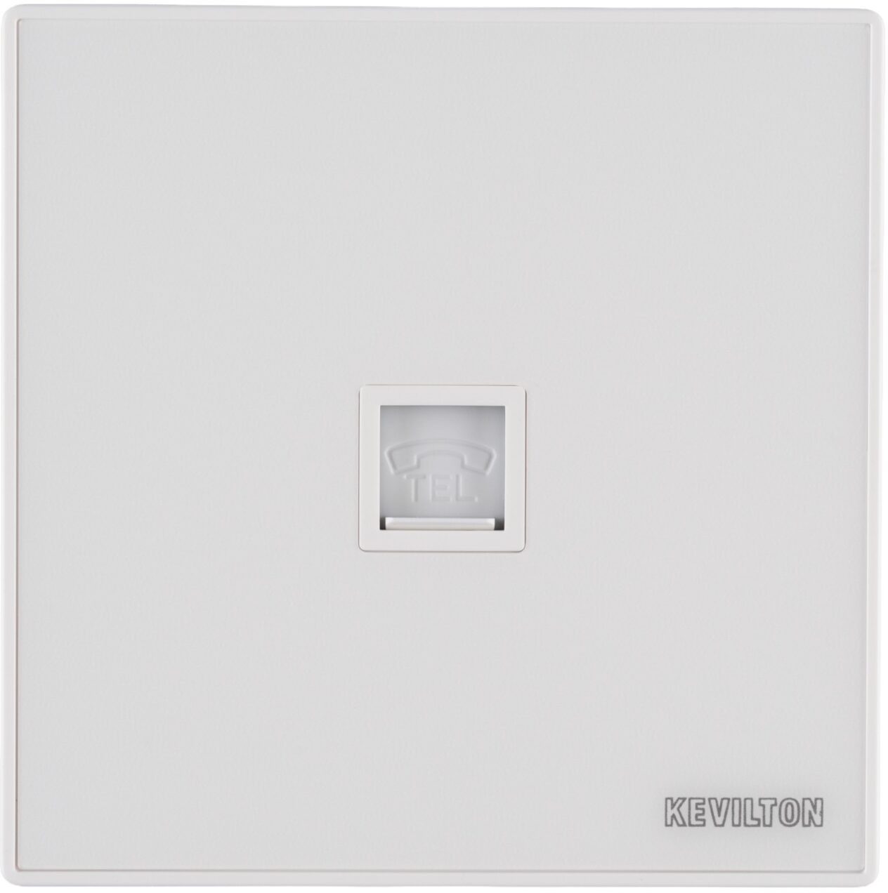 Telephone Socket-Kevilton Nature Series Frosty White
